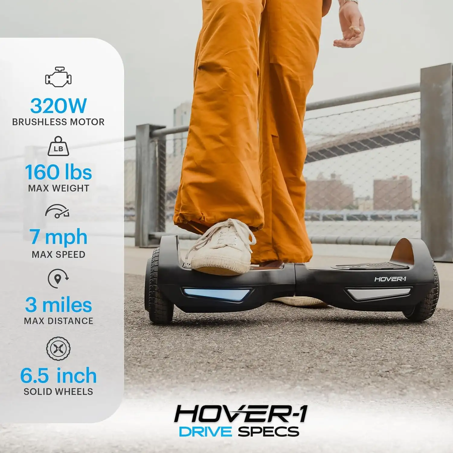 Hover-1 Drive Electric Hoverboard 7MPH Top Speed - 71ivfgx98kl._ac_sl1500_